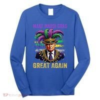 Make Mardi Gras Great Again Funny Mardi Gras Trump Long Sleeve Shirt thumb 0