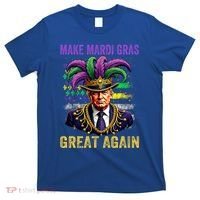 Make Mardi Gras Great Again Funny Mardi Gras Trump T-Shirt thumb 0
