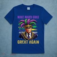 Make Mardi Gras Great Again Funny Mardi Gras Trump T-Shirt thumb 5