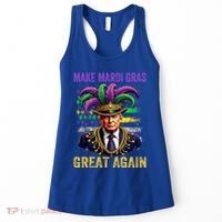 Make Mardi Gras Great Again Funny Mardi Gras Trump Women's Tank Top thumb 0