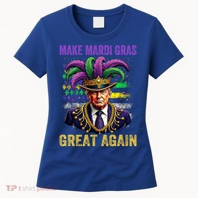 Make Mardi Gras Great Again Funny Mardi Gras Trump Women's T-Shirt