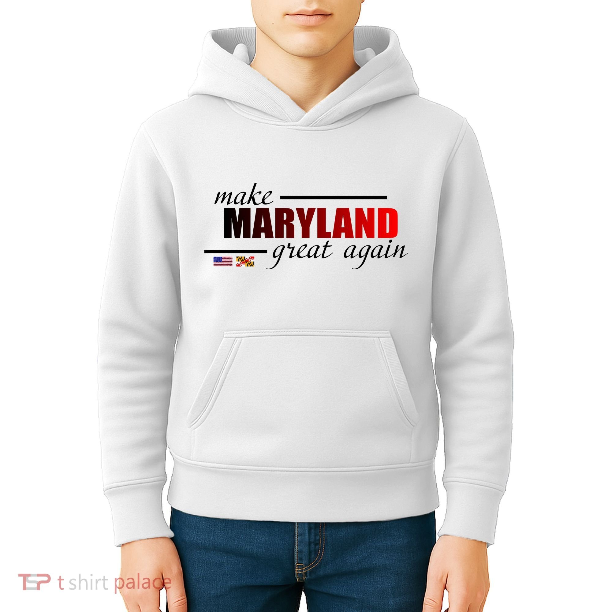 Make Maryland Great Again Kids Hoodie