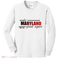 Make Maryland Great Again Kids Long Sleeve Shirt thumb 0