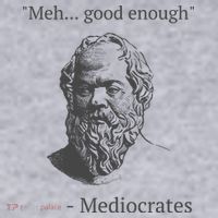 Mediocrates Meh Good Enough Sarcasm Women's Sweatshirt thumb 2