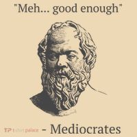 Mediocrates Meh Good Enough Sarcasm Tote Bag thumb 4