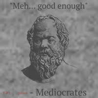 Mediocrates Meh Good Enough Sarcasm Toddler Hoodie thumb 2
