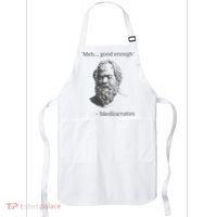 Mediocrates Meh Good Enough Sarcasm Apron thumb 0