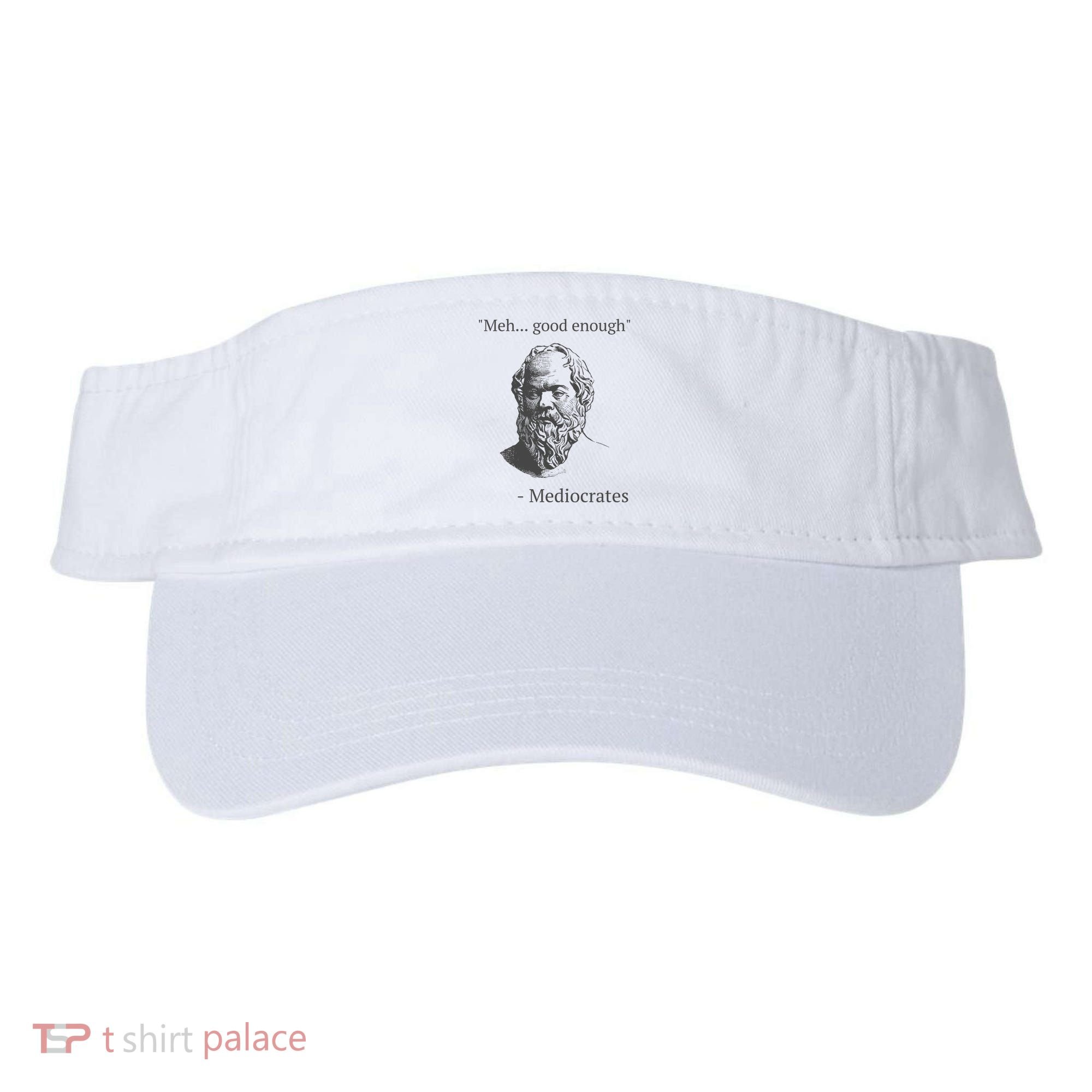 Mediocrates Meh Good Enough Sarcasm Visor