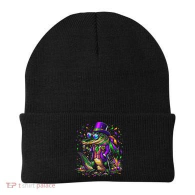 Mardigator Mardi Gras Alligator Costume Beanie