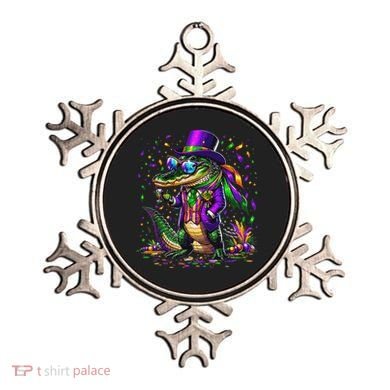 Mardigator Mardi Gras Alligator Costume Ornament