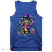 Mardigator Mardi Gras Alligator Costume Tank Top thumb 0