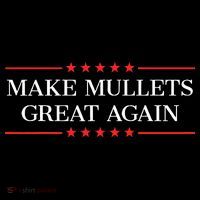 Make M.U.L.L.E.T.S Great Again Women's Long Sleeve Shirt thumb 2