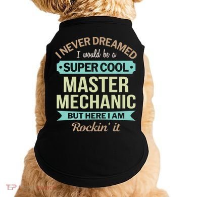 Master Mechanic Gift Funny Gift Doggie Tank