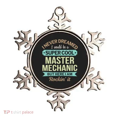 Master Mechanic Gift Funny Gift Ornament