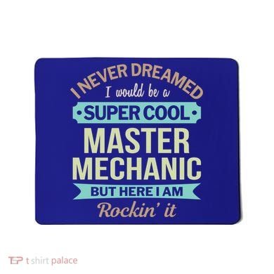 Master Mechanic Gift Funny Gift Mousepad