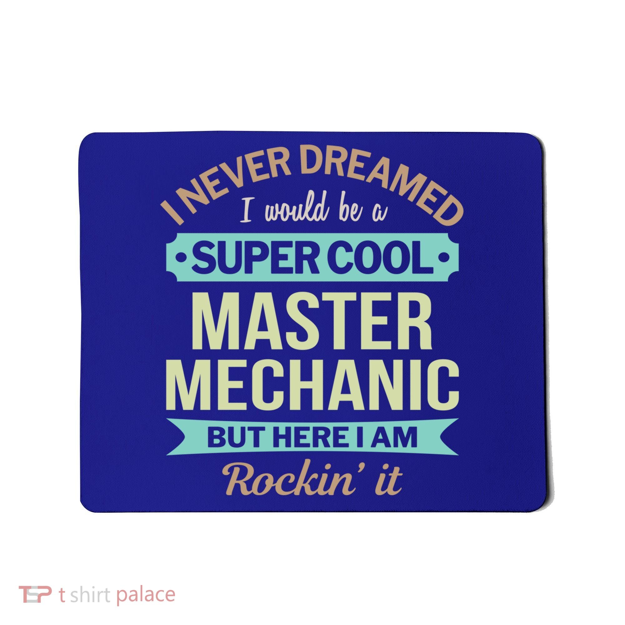 Master Mechanic Gift Funny Gift Mousepad