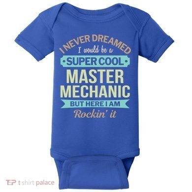 Master Mechanic Gift Funny Gift Baby Bodysuit
