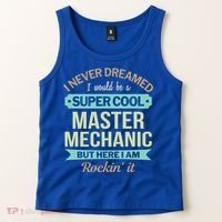 Master Mechanic Gift Funny Gift Tank Top thumb 2