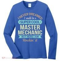 Master Mechanic Gift Funny Gift Women's Long Sleeve Shirt thumb 0