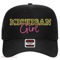 Michiganian Michigan Girl Great Lakes State Proud Yooper Hat thumb 0