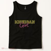 Michiganian Michigan Girl Great Lakes State Proud Yooper Tank Top thumb 2