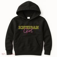 Michiganian Michigan Girl Great Lakes State Proud Yooper Kids Hoodie thumb 0