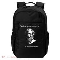 Mediocrates Meh Good Enough Sarcasm Backpack thumb 0