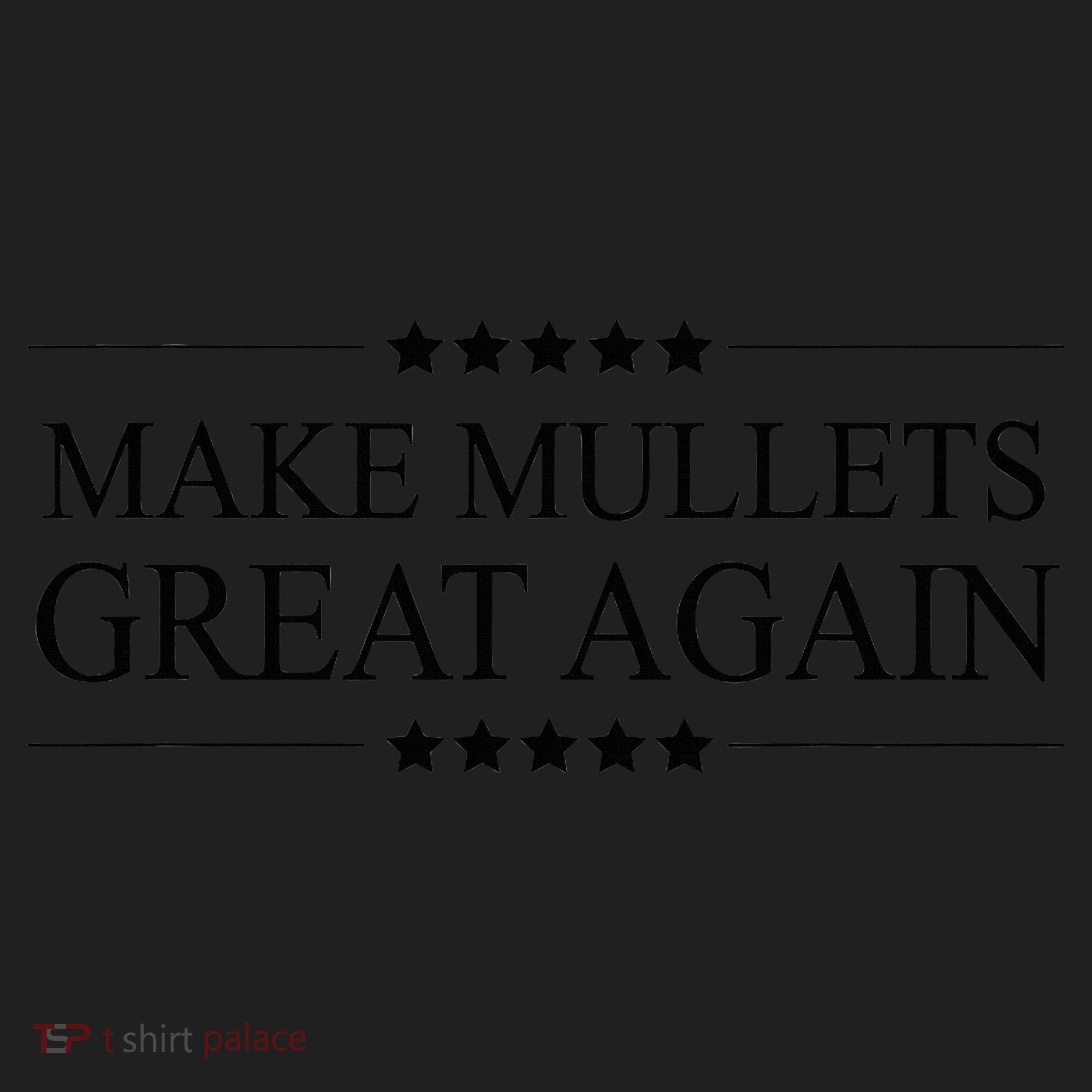 MAKE MULLETS GREAT AGAIN  Funny Mullet Hair Gift   Women's Sweatshirt