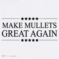 MAKE MULLETS GREAT AGAIN  Funny Mullet Hair Gift   Women's Hoodie thumb 2