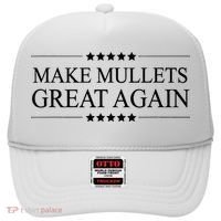 MAKE MULLETS GREAT AGAIN  Funny Mullet Hair Gift   Hat thumb 0
