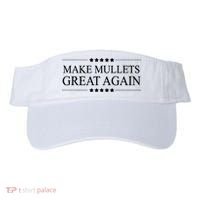 MAKE MULLETS GREAT AGAIN  Funny Mullet Hair Gift   Visor thumb 0