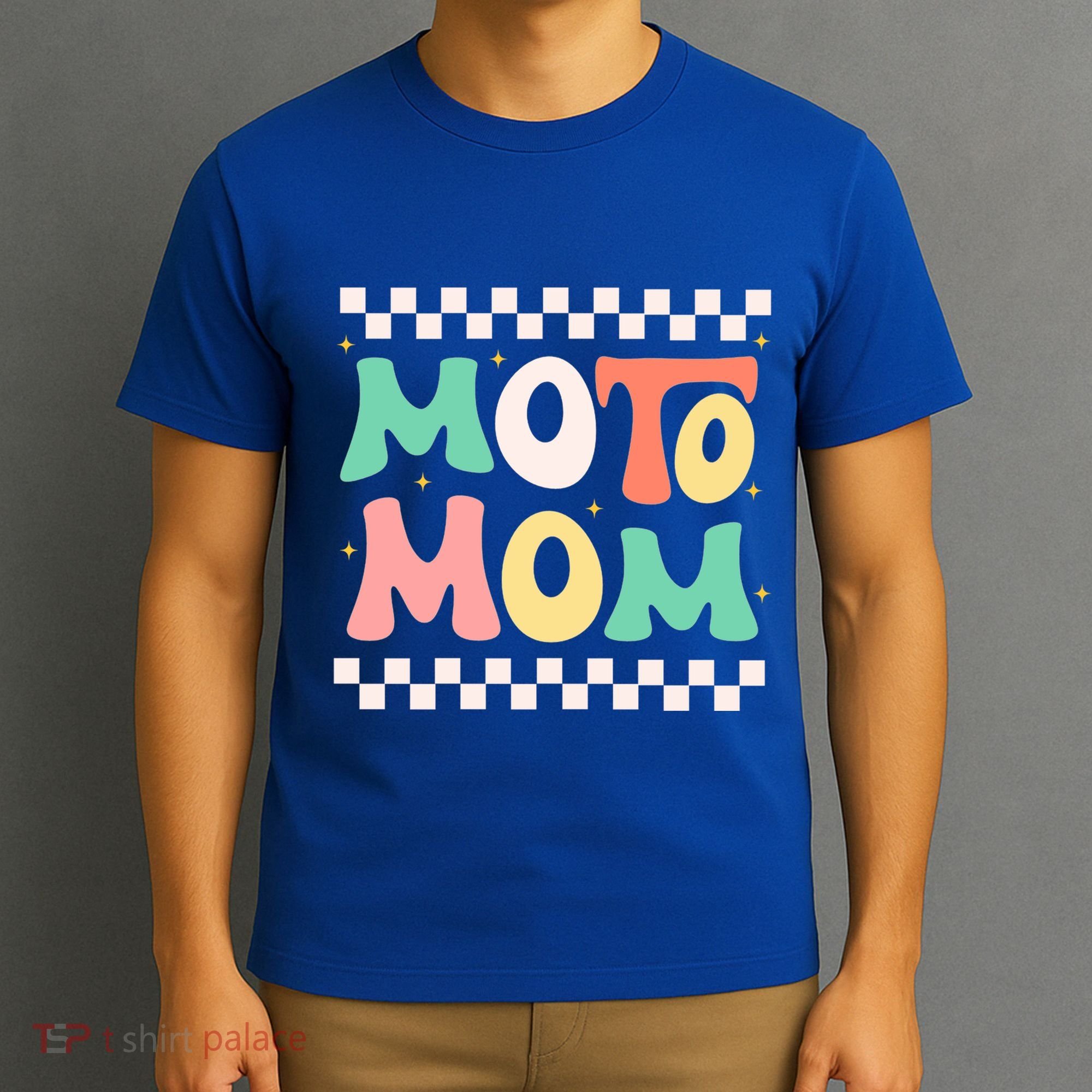 Moto Mom Gift Dirt Bike Motocross Racing Cute Gift T-Shirt