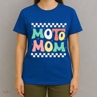 Moto Mom Gift Dirt Bike Motocross Racing Cute Gift T-Shirt thumb 4