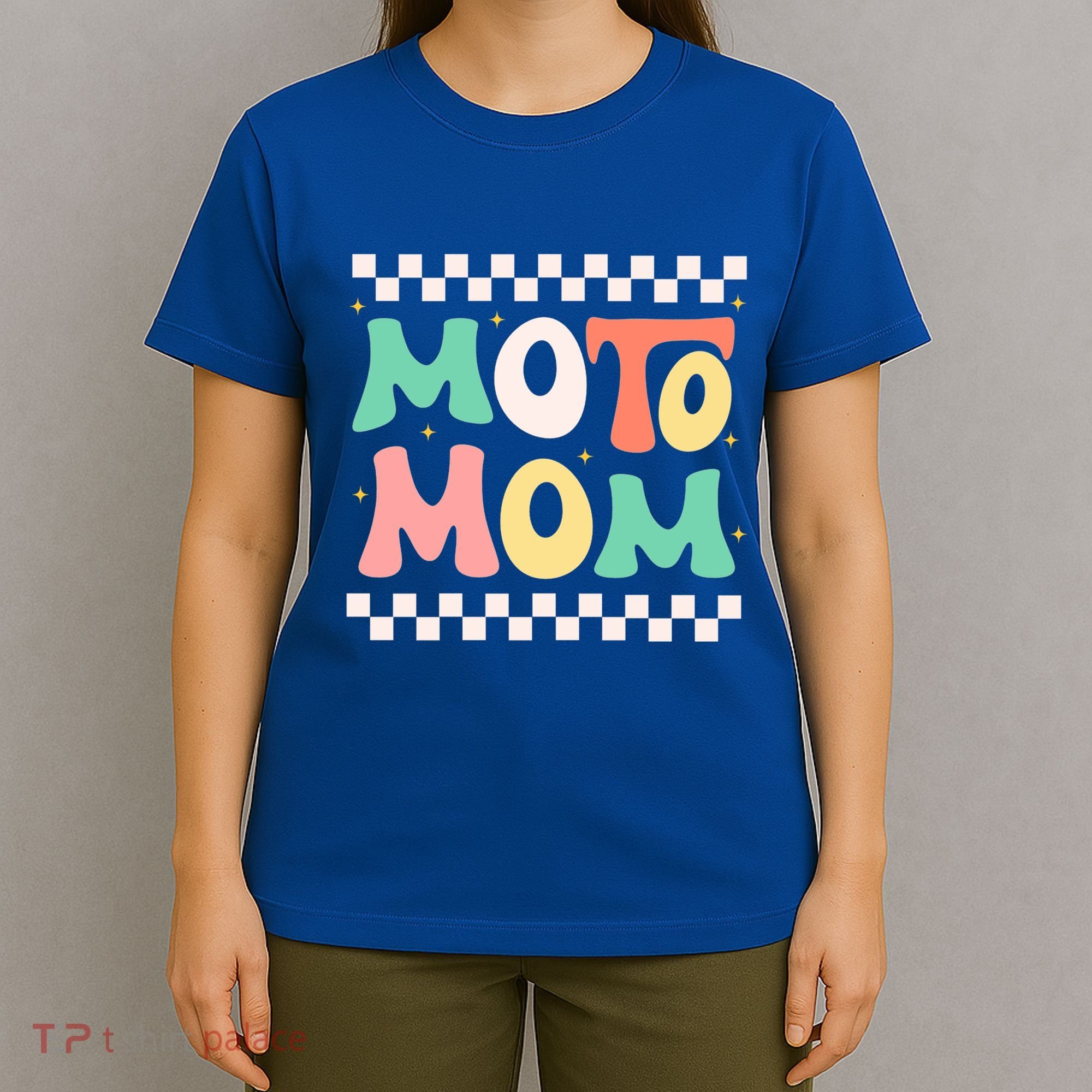 Moto Mom Gift Dirt Bike Motocross Racing Cute Gift T-Shirt