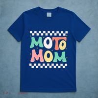 Moto Mom Gift Dirt Bike Motocross Racing Cute Gift T-Shirt thumb 5