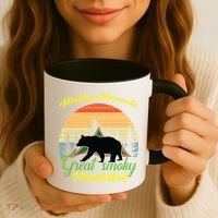 Making Memories Great Smoky Mountains Bear Tennessee Gift Coffee Mug thumb 3