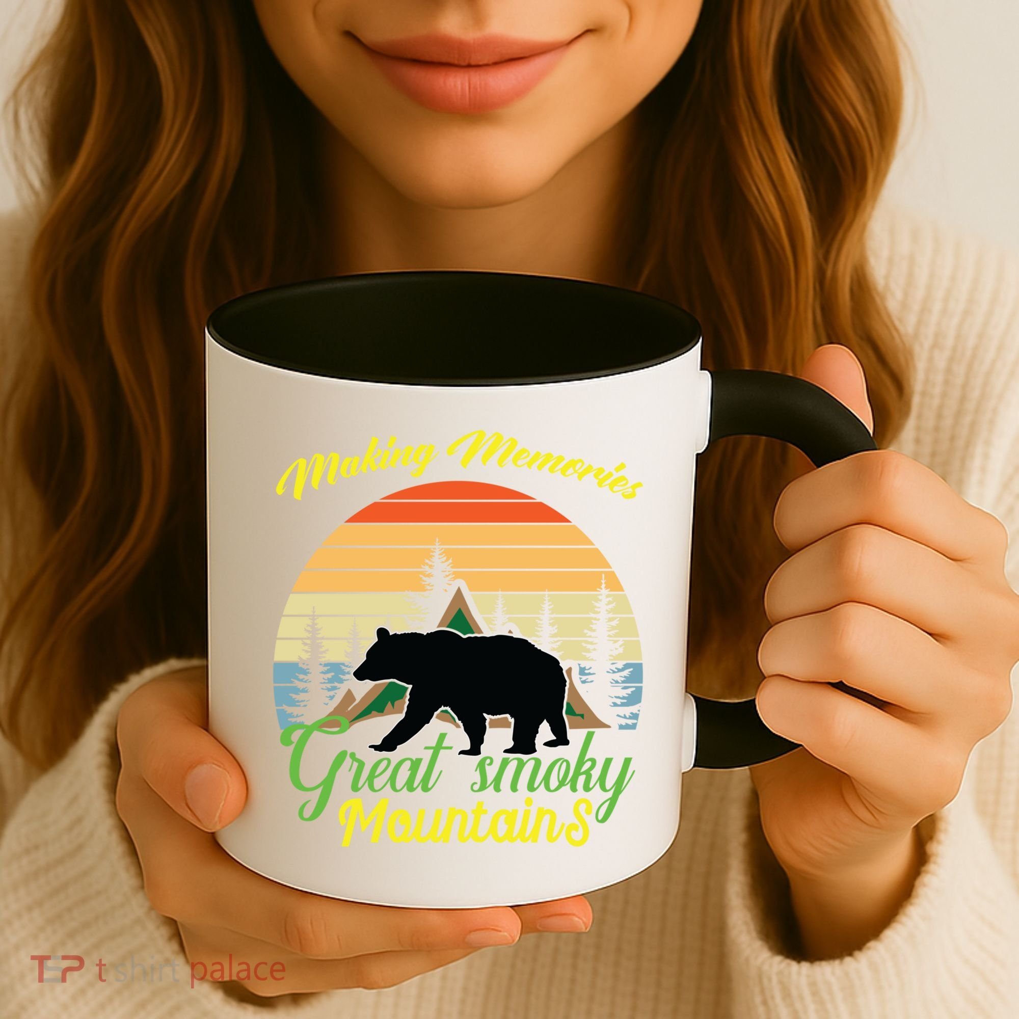Making Memories Great Smoky Mountains Bear Tennessee Gift Coffee Mug