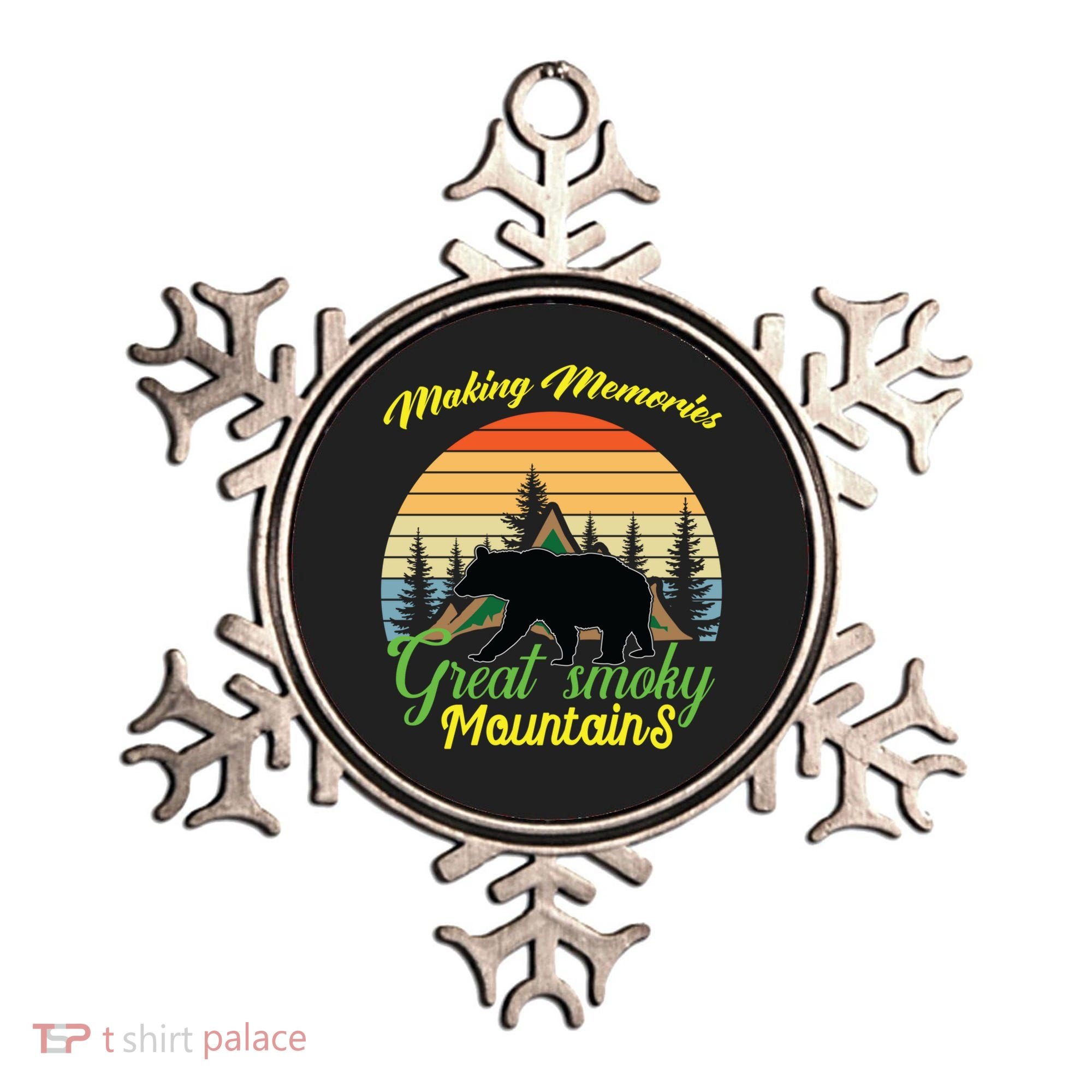 Making Memories Great Smoky Mountains Bear Tennessee Gift Ornament