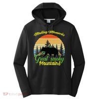 Making Memories Great Smoky Mountains Bear Tennessee Gift Performance Fleece Hoodie thumb 0