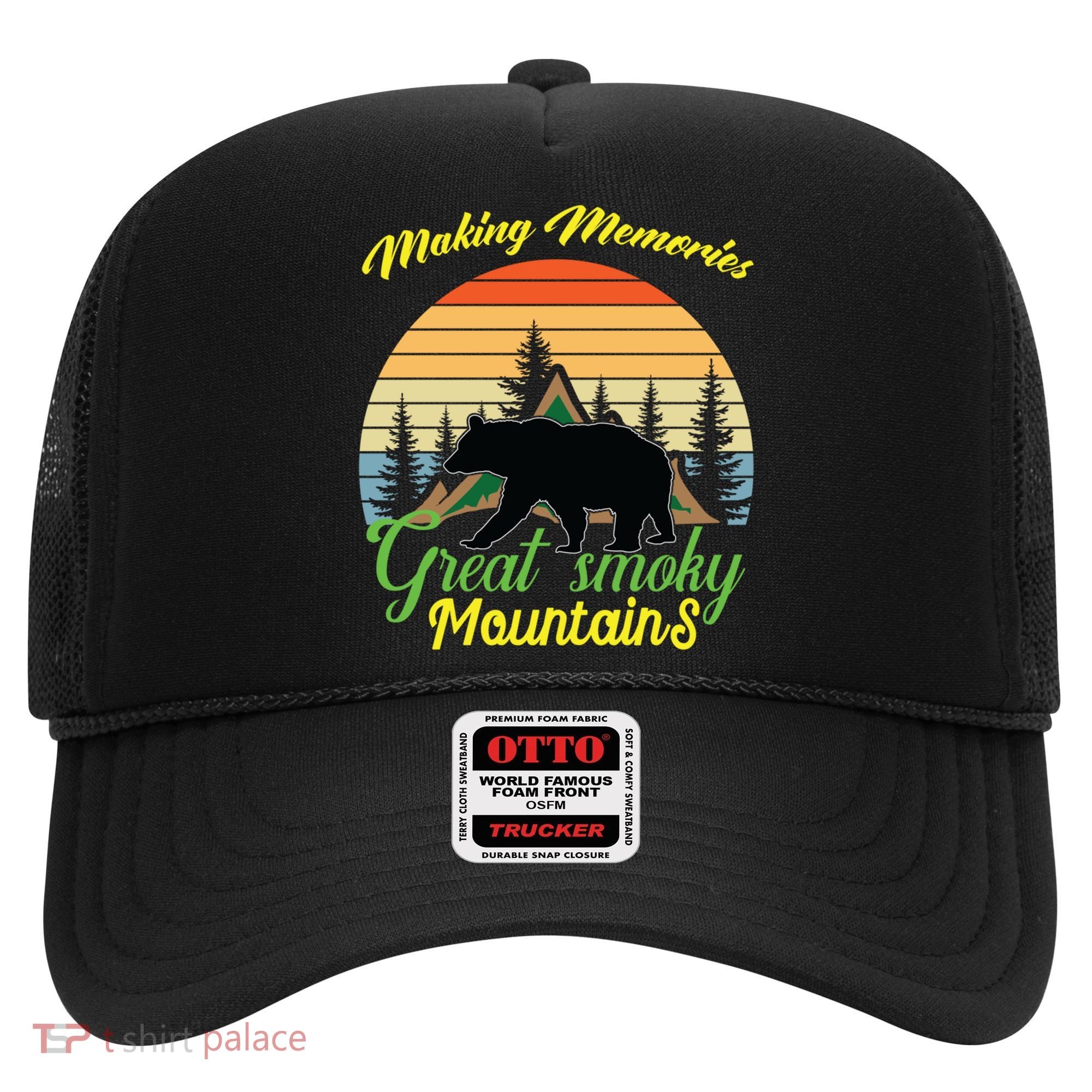Making Memories Great Smoky Mountains Bear Tennessee Gift Hat