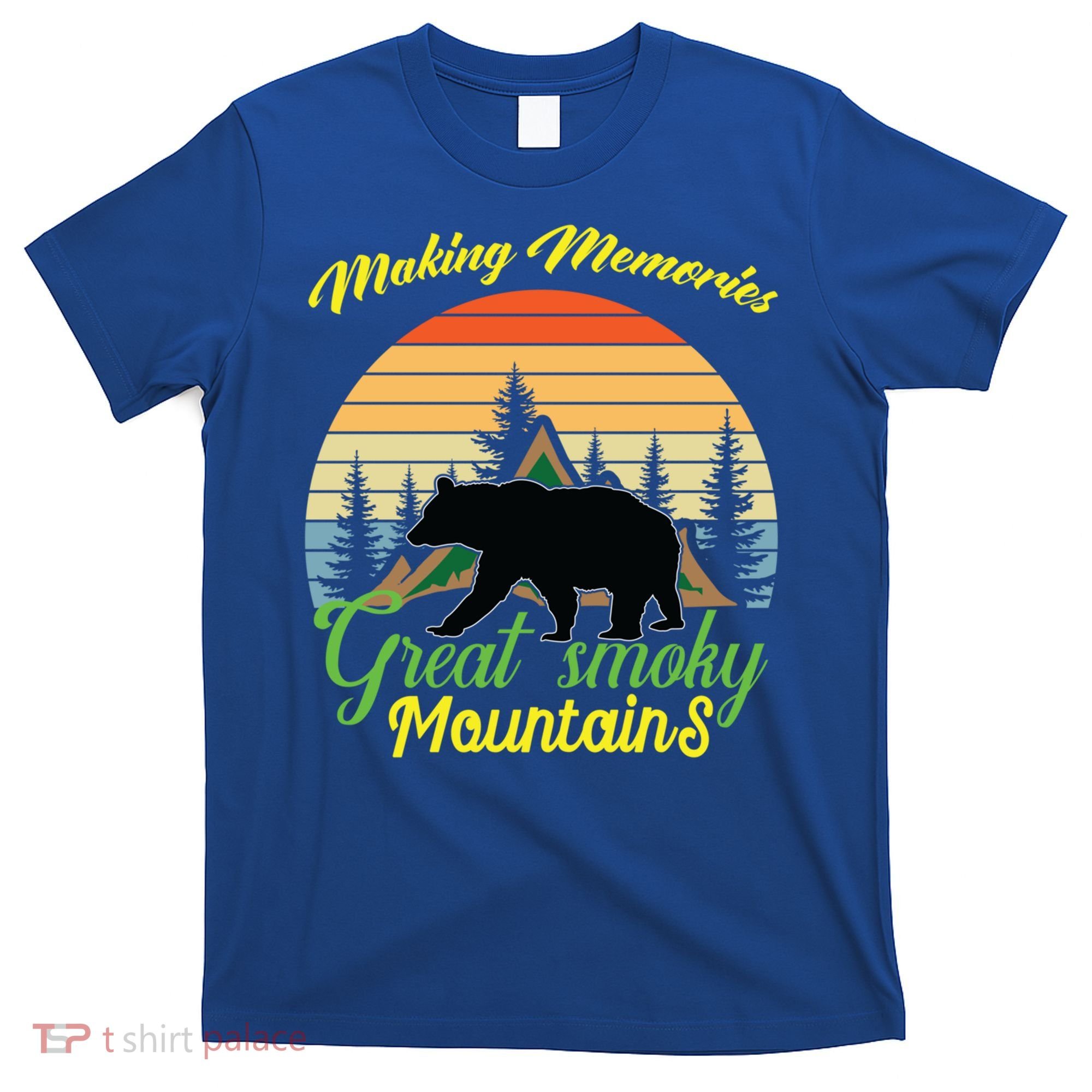 Making Memories Great Smoky Mountains Bear Tennessee Gift T-Shirt