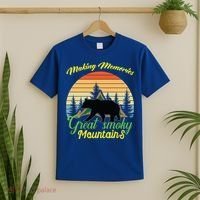 Making Memories Great Smoky Mountains Bear Tennessee Gift T-Shirt thumb 2