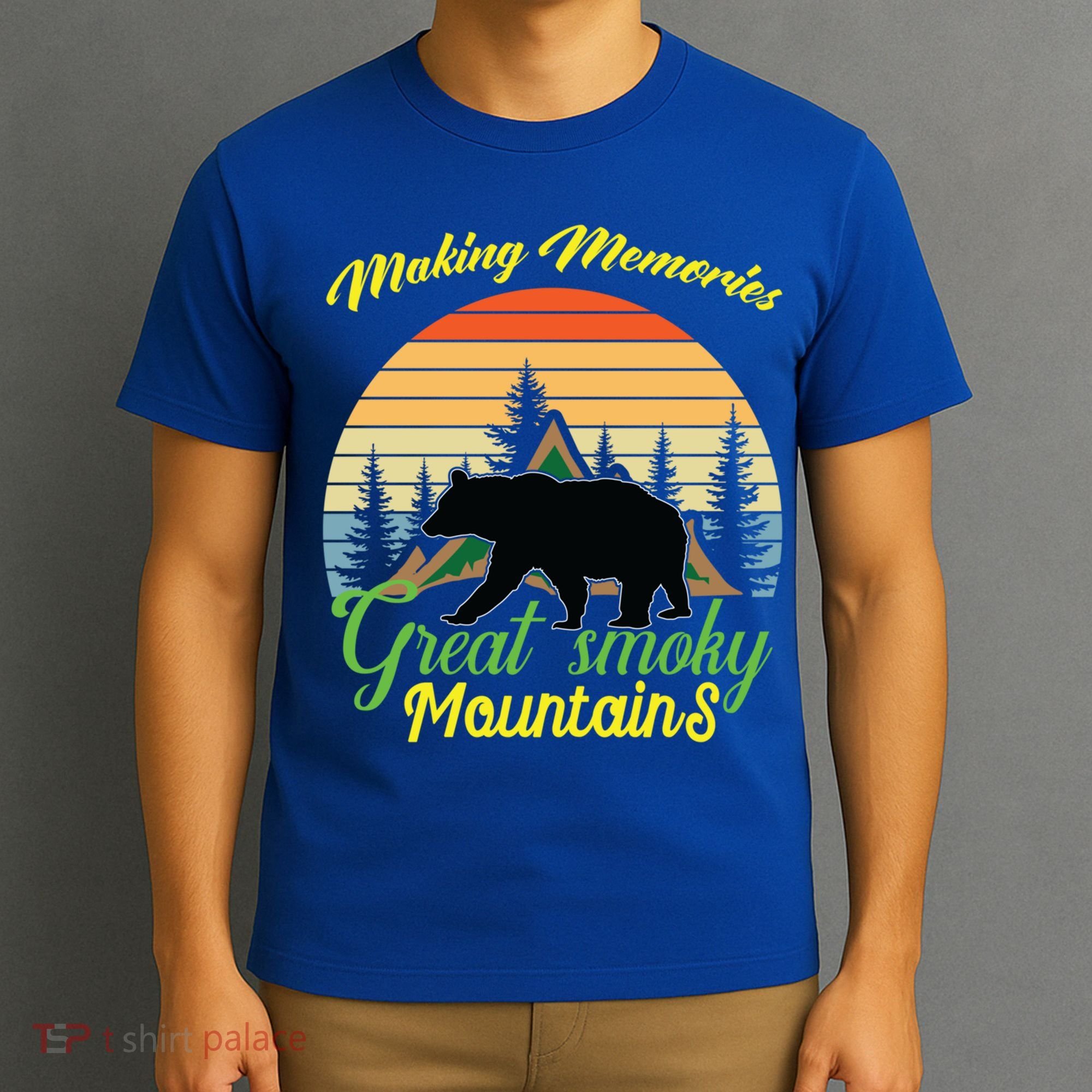 Making Memories Great Smoky Mountains Bear Tennessee Gift T-Shirt