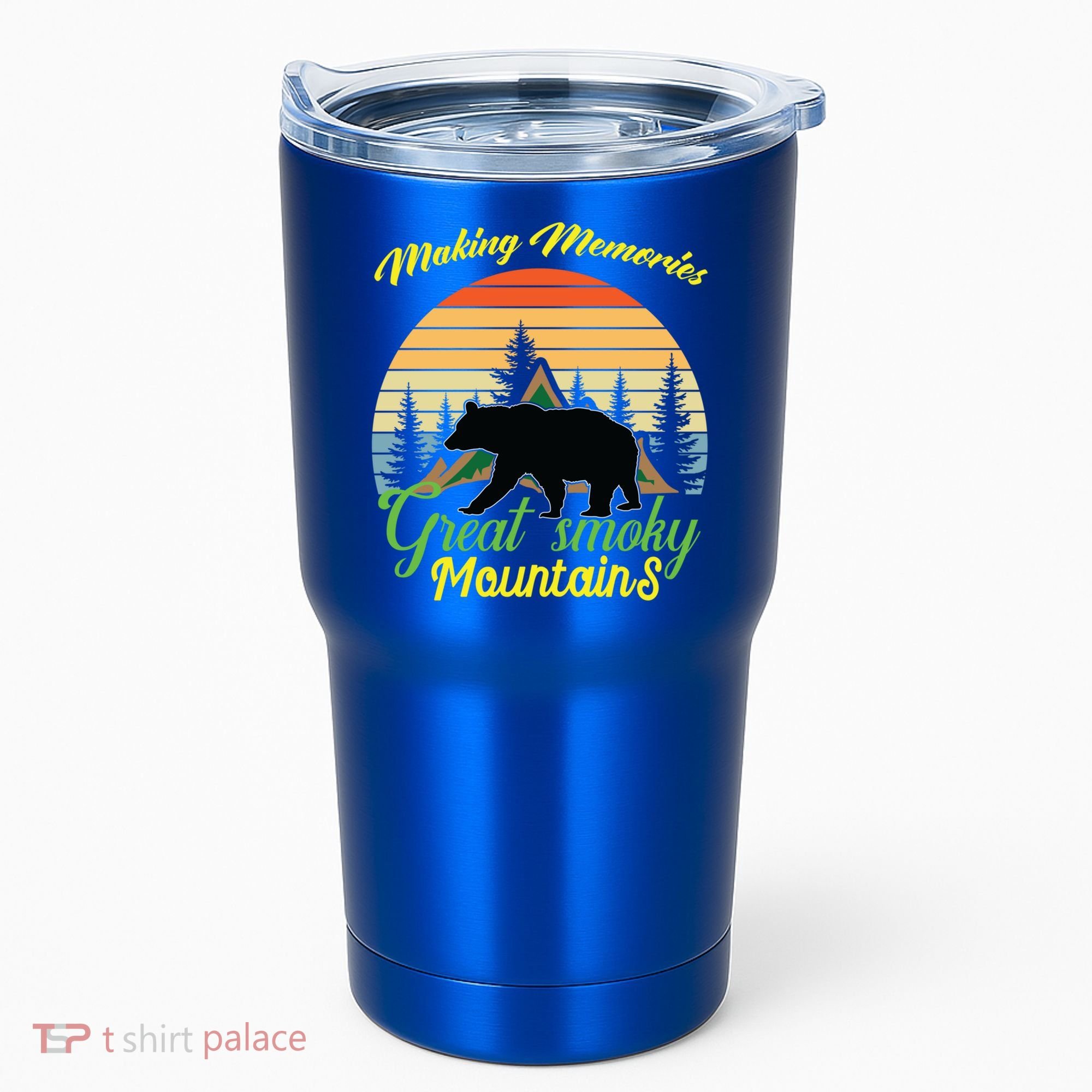 Making Memories Great Smoky Mountains Bear Tennessee Gift Tumbler