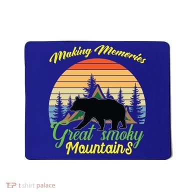 Making Memories Great Smoky Mountains Bear Tennessee Gift Mousepad