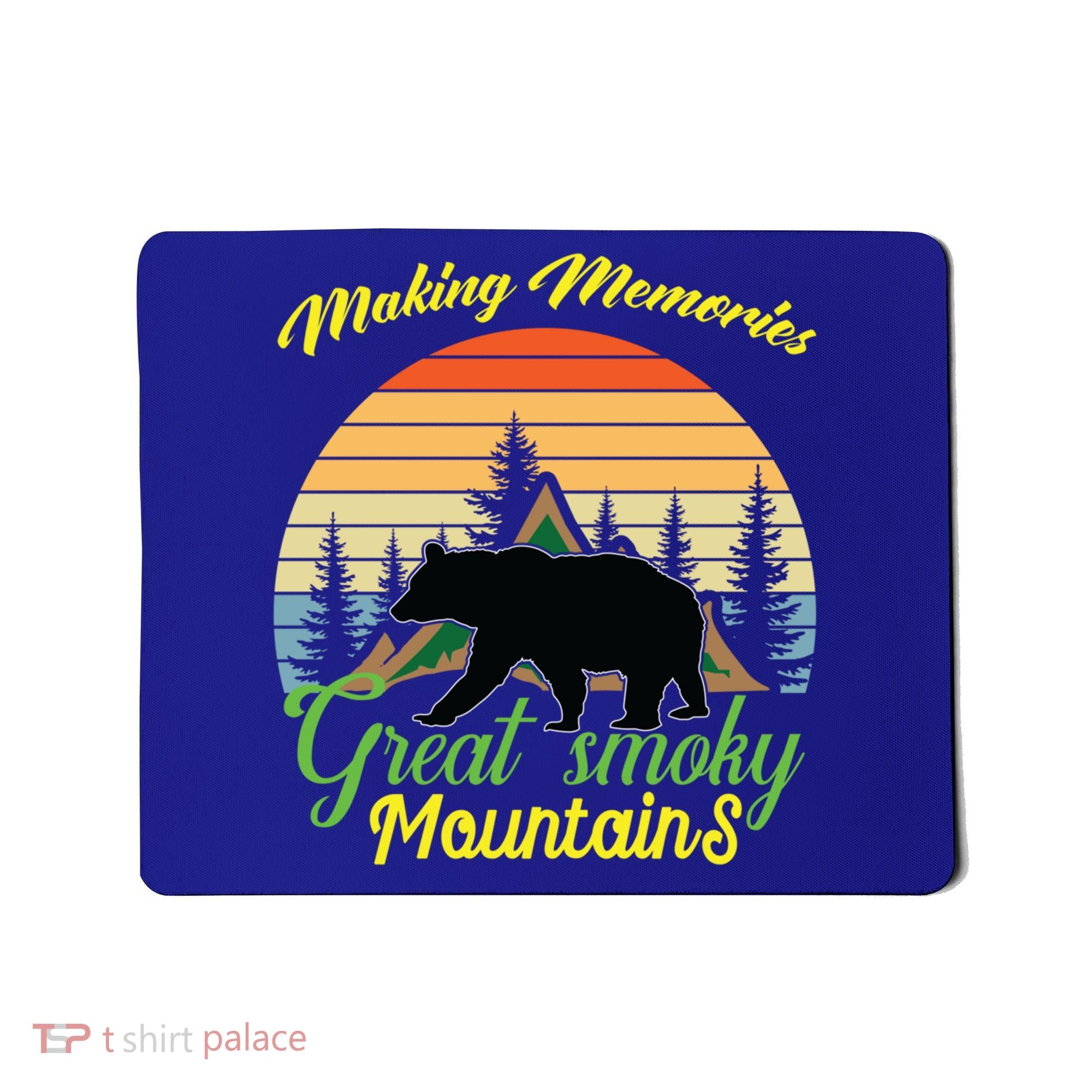 Making Memories Great Smoky Mountains Bear Tennessee Gift Mousepad