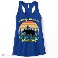 Making Memories Great Smoky Mountains Bear Tennessee Gift Women's Tank Top thumb 0