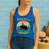 Making Memories Great Smoky Mountains Bear Tennessee Gift Women's Tank Top thumb 2