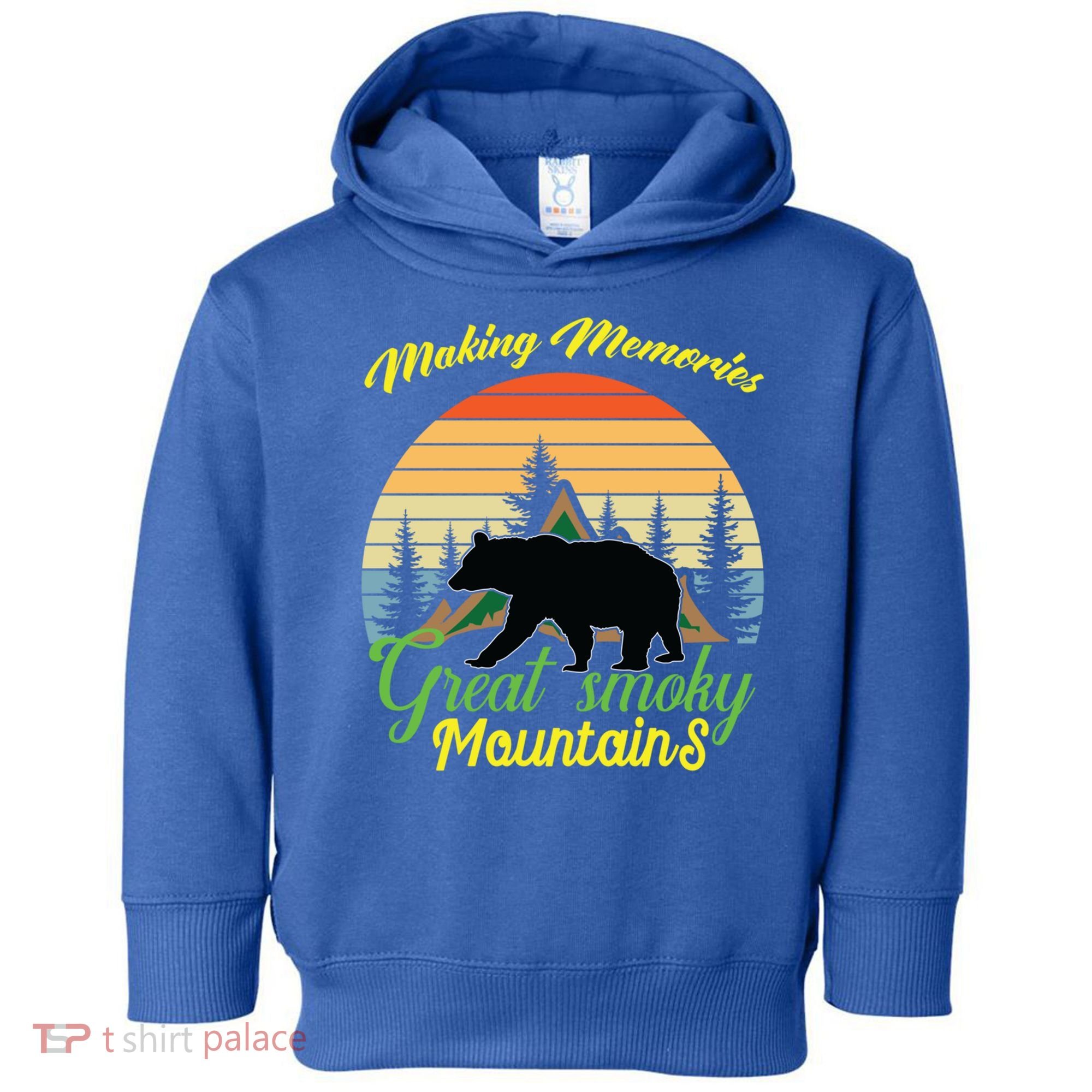 Making Memories Great Smoky Mountains Bear Tennessee Gift Toddler Hoodie