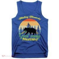 Making Memories Great Smoky Mountains Bear Tennessee Gift Tank Top thumb 0
